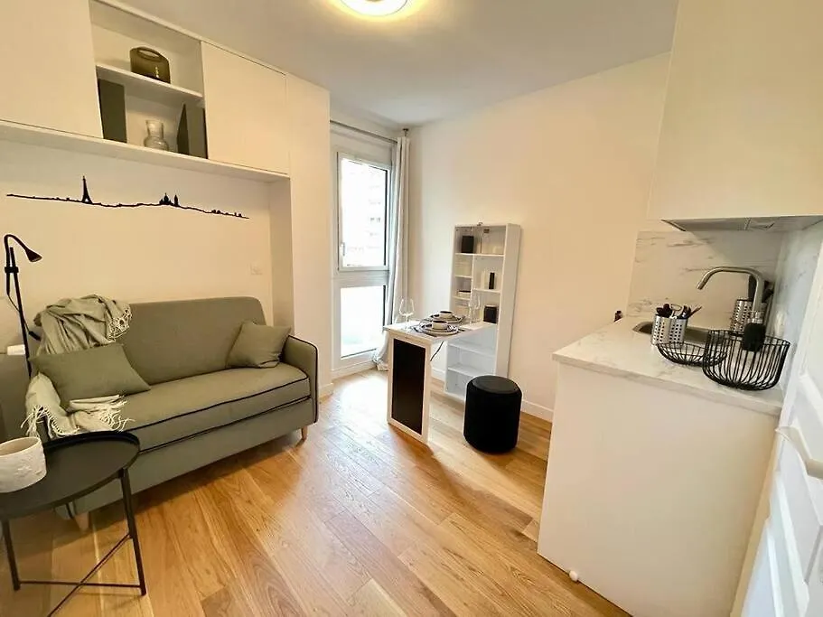 Appartement Cozy Studio In 16Th Paris